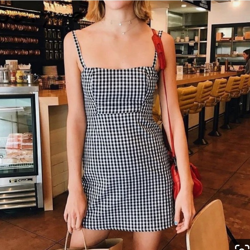 nwt gingham dress
